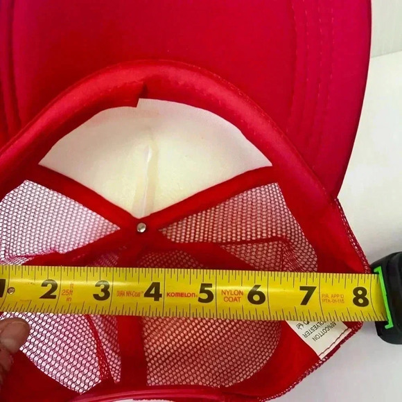 🍕”Pizza Planet” NWT Unisex Toy Story Mesh Trucker Hat-Snap Back-Red/White🌎 - Picture 9 of 9